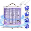 LED Bug Zapper Indoor Outdoor Mosquito Lamp Insect Killer with Handle for Kitchen Bedroom Office Cover 2152 Square Feet