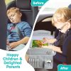 Kids Travel Tray Toddler Car Seat Lap Tray Kids Road Trip Table Tray for Car Truck SUV Airplane Stroller Picnic Restaurant Camping Eating Drawing Tabl