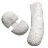 Pregnancy Pillows Adjustable Support Maternity Pillow Soft Side Sleeper Pregnancy Pillows Wedge Pillow with Detachable Pillow Cover