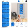 Over the Door Shoes Rack 20-Pocket Organizer 5-Layer Hanging Storage Shelf for Kids Shoes Closet Cabinet Slippers Small Toys